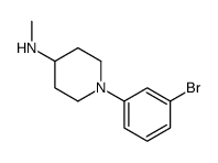 1-(3-bromophenyl)-N-methylpiperidin-4-amine