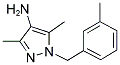 3,5-DIMETHYL-1-(3-METHYL-BENZYL)-1H-PYRAZOL-4-YLAMINE