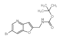 tert-Butyl (6-bromofuro[3,2-b]pyridin-2-yl)methylcarbamate