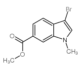 Methyl 3-Bromo-1-methylindole-6-carboxylate CAS:1186663-45-5 第1张