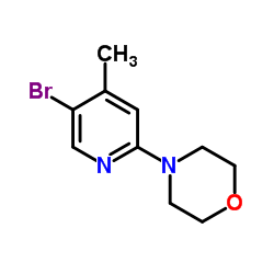 4-(5-Bromo-4-methyl-2-pyridinyl)morpholine