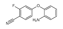 4-(2-aminophenoxy)-2-fluorobenzonitrile