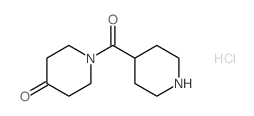 1-(piperidine-4-carbonyl)piperidin-4-one hydrochloride CAS:1189684-40-9 第1张