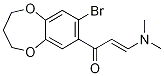 (2E)-1-(8-Bromo-3,4-dihydro-2H-1,5-benzodioxepin-7-yl)-3-(dimethylamino)prop-2-en-1-one