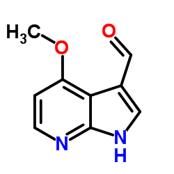 4-Methoxy-1H-pyrrolo[2,3-b]pyridine-3-carbaldehyde CAS:1190314-48-7 第1张