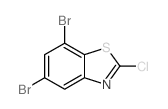 5,7-dibromo-2-chloro-1,3-benzothiazole