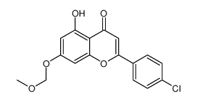 2-(4-chlorophenyl)-5-hydroxy-7-(methoxymethoxy)chromen-4-one