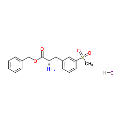 Benzyl (S)-2-amino-3-(3-(methylsulfonyl)phenyl)propanoate Cas:1194550-59-8 第1张