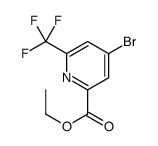 ethyl 4-bromo-6-(trifluoromethyl)pyridine-2-carboxylate