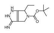 tert-butyl 3-amino-6-ethyl-4,6-dihydro-1H-pyrrolo[3,4-c]pyrazole-5-carboxylate