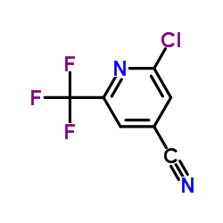 2-Chloro-6-(trifluoromethyl)-4-pyridinecarbonitrile CAS:1196155-38-0 第1张