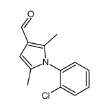 1-(2-chlorophenyl)-2,5-dimethylpyrrole-3-carbaldehyde