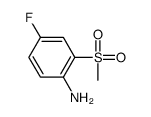 4-Fluoro-2-(methylsulfonyl)aniline