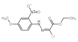 Ethyl 2-chloro-2-[2-(4-methoxy-2-nitrophenyl)-hydrazono]acetate CAS:119750-09-3 第1张