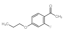 1-(2-fluoro-4-propoxyphenyl)ethanone