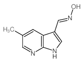 (E)-5-Methyl-1H-pyrrolo[2,3-b]pyridine-3-carbaldehyde oxime