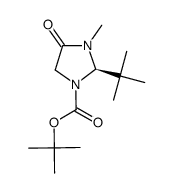 tert-butyl (2R)-2-tert-butyl-3-methyl-4-oxoimidazolidine-1-carboxylate