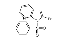 2-bromo-1-(4-methylphenyl)sulfonylpyrrolo[2,3-b]pyridine CAS:1198416-32-8 第1张