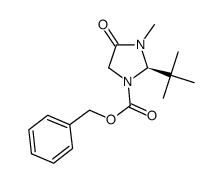 benzyl (2R)-2-tert-butyl-3-methyl-4-oxoimidazolidine-1-carboxylate