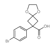 2-(4-bromophenyl)-5,8-dioxaspiro[3.4]octane-2-carboxylic acid CAS:1199586-87-2 第1张