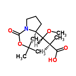 (2R,3R)-3-((S)-1-(tert-butoxycarbonyl)pyrrolidin-2-yl)-3-methoxy-2-methylpropanoic Acid CAS:120205-50-7 manufacturer price 第1张