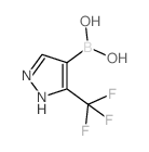 [5-(trifluoromethyl)-1H-pyrazol-4-yl]boronic acid CAS:1202054-12-3 第1张