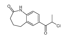 7-(2-Chloropropanoyl)-1,3,4,5-tetrahydro-2H-1-benzazepin-2-one