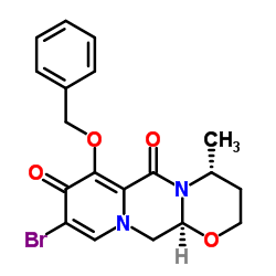 (4R,12aS)-7-(benzyloxy)-9-broMo-4-Methyl-3,4-dihydro-2H-[1,3]oxazino[3,2-d]pyrido[1,2-a]pyrazine-6,8(12H,12aH)-dione