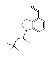 tert-butyl 4-formyl-2,3-dihydroindole-1-carboxylate