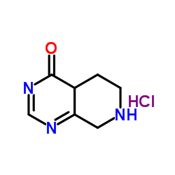 5,6,7,8-Tetrahydropyrido[3,4-d]pyrimidin-4(4aH)-one hydrochloride (1:1)