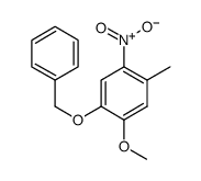 1-methoxy-5-methyl-4-nitro-2-phenylmethoxybenzene