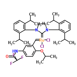 [1,3-Bis(2,6-diisopropylphenyl)-2-imidazolidinylidene](dichloro){ 2-isopropoxy-5-[(trifluoroacetyl)amino]benzylidene}ruthenium