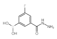 (3-Fluoro-5-(hydrazinecarbonyl)phenyl)boronic acid