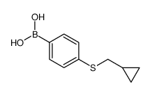 4-(Cyclopropylmethylthio)phenylboronic acid CAS:1217501-03-5 第1张