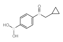 [4-(cyclopropylmethylsulfinyl)phenyl]boronic acid