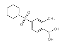 (2-Methyl-4-(piperidin-1-ylsulfonyl)phenyl)boronic acid