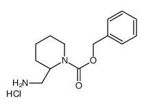 (R)-Benzyl 2-(aminomethyl)piperidine-1-carboxylate hydrochloride