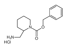 Benzyl (2S)-2-(aminomethyl)-1-piperidinecarboxylate hydrochloride (1:1)