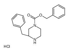 benzyl (3S)-3-benzylpiperazine-1-carboxylate,hydrochloride