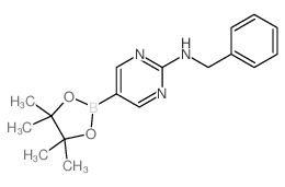 2-Benzylaminopyrimidine-5-boronic acid, pinacol ester