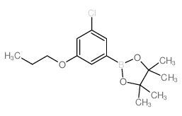 3-Chloro-5-propoxyphenylboronic acid, pinacol ester