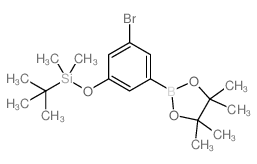 (3-Bromo-5-(4,4,5,5-tetramethyl-1,3,2-dioxaborolan-2-yl)phenoxy)(tert-butyl)dimethylsilane