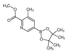 2-Methoxycarbonyl-3-methylpyridine-5-boronic acid pinacol ester