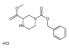 1-Benzyl 3-methyl piperazine-1,3-dicarboxylate hydrochloride