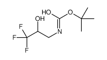 tert-butyl N-(3,3,3-trifluoro-2-hydroxypropyl)carbamate