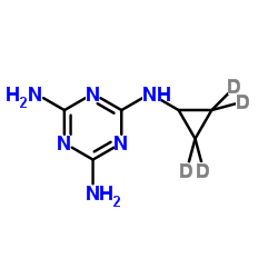 2-N-(2,2,3,3-tetradeuteriocyclopropyl)-1,3,5-triazine-2,4,6-triamine