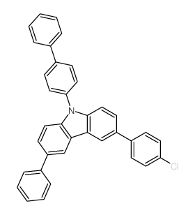 9-[1,1'-Biphenyl]-4-yl-3-(4-chlorophenyl)-6-phenyl-9H-carbazole CAS:1221238-04-5 manufacturer price 第1张