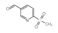 6-methylsulfonylpyridine-3-carbaldehyde