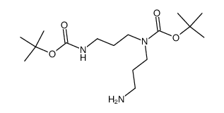 N-(3-aminopropyl)-N,N'-bis(tert-butoxycarbonyl)propane-1,3-diamine