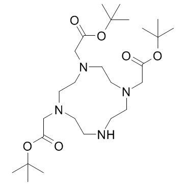 Tert-butyl2-[4,7-bis[2-[(2-methylpropan-2-yl)oxy]-2-oxoethyl]-1,4,7,10-tetrazacyclododec-1-yl]acetate CAS:122555-91-3 manufacturer price 第1张